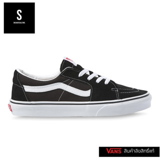 Vans SK8 Low Black White รองเท้าผ้าใบ แวนส์