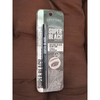 ไลฟ์ฟอร์ด เอ็กซ์ตรีม อายไลเนอร์ ซุปเปอร์ แบล็ค LIFEFORD PARIS Extreme Eyeliner Super Black BIG EYE 0.5ml. 1 pc.