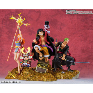 Figuarts ZERO Set Luffy Nami Zoro - WT100 Commemoration Eichiro Oda New Illustration 100 Famous Views and Pirates-