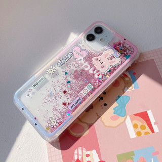 [i14]พร้อมส่งในไทย🦄เคสสำหรับ iPhone case เคสตู้น้ำกระต่าย Funny ไหลได้ เคสไอโฟน 11-13,13Pro,13Promax,14,14Pro,24Promax