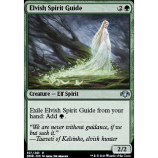 Elvish Spirit Guide การ์ด Magic The Gathering ของแท้ จากชุด Dominaria Remastered