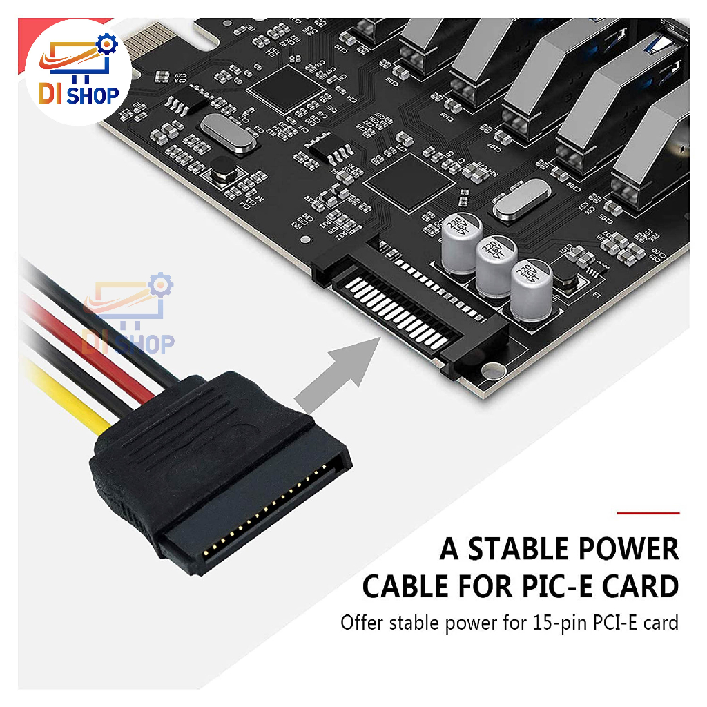 สาย SATA to SATA Y CABLE 1 ออก 2 สายSata Power 1ออก2 สายฮาร์ดดิส HDD Sata - รูปที่ 5
