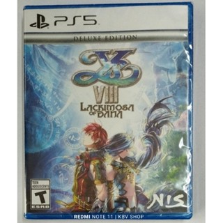 (มือ 1 พร้อมส่ง)PS5 : Ys Viii Lacrimosa of Dana Deluxe Edition มือหนึ่ง