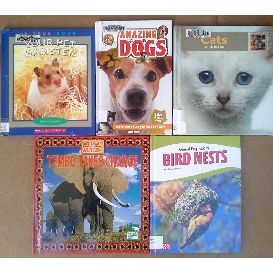 U15 Tundra, Dik-Dik, Groundhog Day, Emperor Penguins, Butterfly หนังสือมือสอง ปกแข็ง