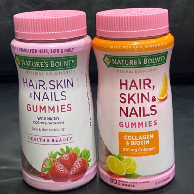 Nature's Bounty Hair, Skin & Nails 80 Gummies