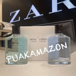 zara น้ำหอมชาย Seoul, Lisboa 100 ml. ซาร่า edt แพกเกจใหม่ 01/23