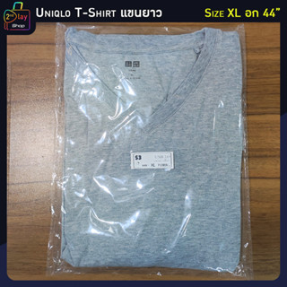 Uniqlo เสื้อยืดแขนยาว  (เสื้อผ้ามือสอง)