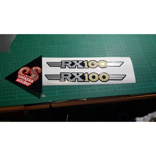 sticker logo rx100 yamaha