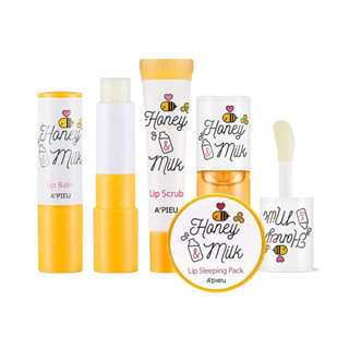 [APIEU] Honey &amp; Milk Lip Scrub/Lip Balm/Lip Oil/Lip Sleeping Pack