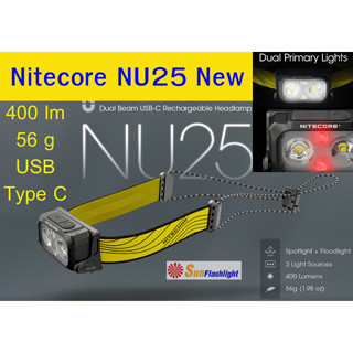 ไฟฉายคาดหัวNiteCore  NU25 New  ประกันศูนย์ไทย 1 ปี