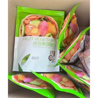 พร้อมส่งทันที 🥕🥒🥬 ยกลังผักอบกรอบ 30 ห่อ 🍆🍠🥔ผักห่อเขียว ขนาด 250g.ฝ