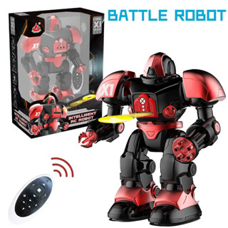 roudNada Toys ของเล่นเด็ก ของเล่นวิทยุบังคับและหุ่นยนต์ หุ่นยนต์ บังคับวิทยุ FENG YUAN INTELLIGENT RC ROBOT NO.27116