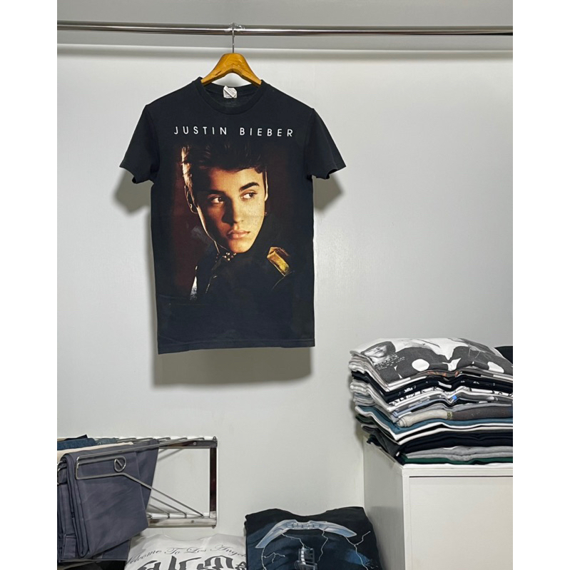 เสื้อวงมือสอง VINTAGE 2012-2013 JUSTIN BIEBER BELIEVE TOUR Size S มือ2