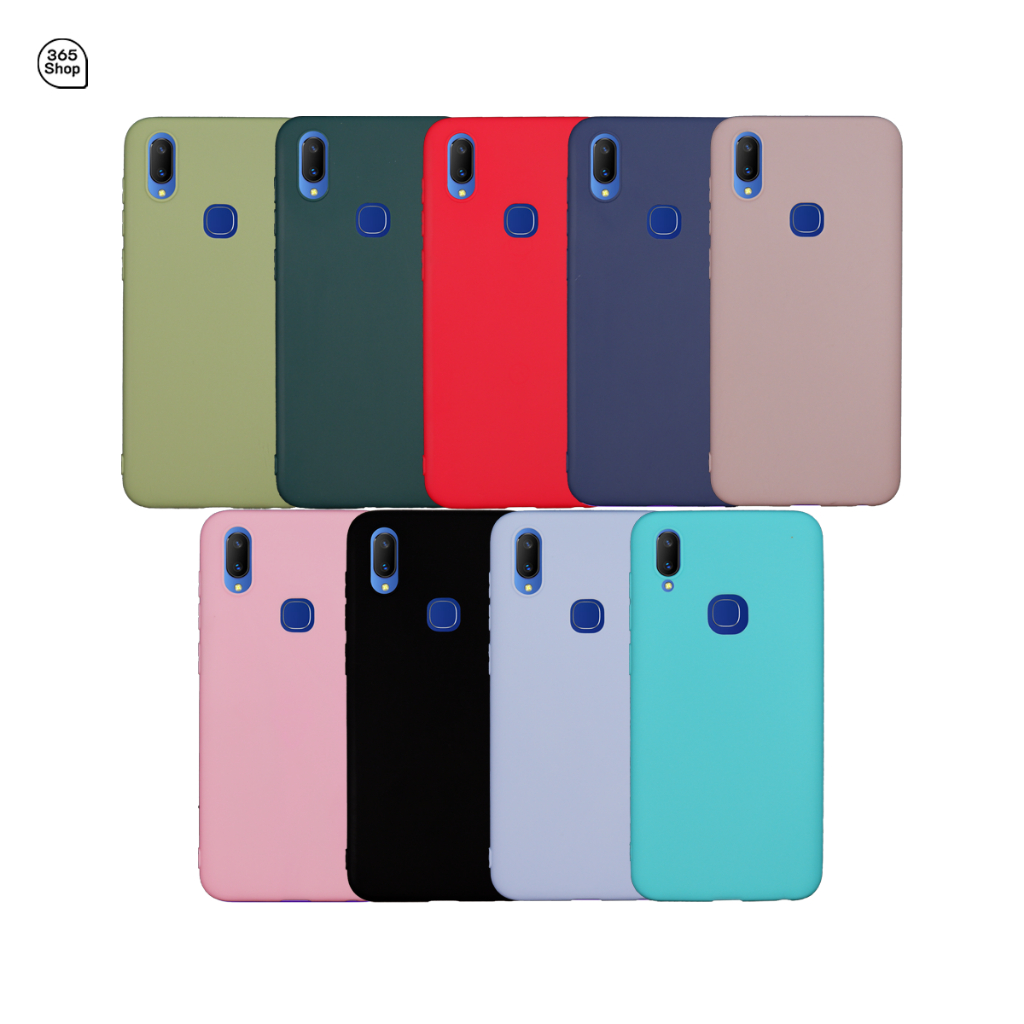 เคส สำหรับ Vivo V11i VIVO 1806 เคสซิลิโคนนิ่ม สีพาสเทล