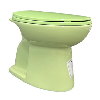 ชักโครก แบบนั่งราดน้ำ รุ่น KG03 ES GREEN สีเขียว Pail Flush Toilet โถส้วมนั่งราบ แบบราดน้ำ