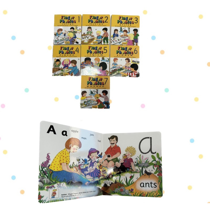 หนังสือphonicsของJolly #phonic #Jolly #หนังสือเด็ก #หนังสือ #ของเด็ก #หนังสือเรียน