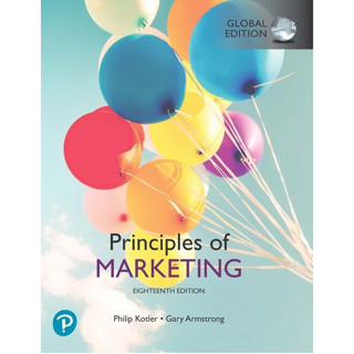 (C221) 9781292341132 PRINCIPLES OF MARKETING (GLOBAL EDITION) Author : PHILIP KOTLER et al.