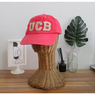 หมวก United Colors of Benetton Baseball Cap สีแดง มือสอง ของแท้