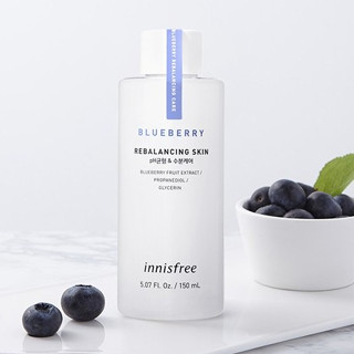 [สินค้าของแท้100% พร้อมส่ง] innisfree Blueberry Rebalancing Skin 150ml