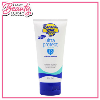 (แท้100%) Banana Boat Ultra Protect Sunscreen Lotion SPF30++  โลชั่นกันแดดสำหรับปกป้องผิวทุกวันเนื้อครีมบางเบา