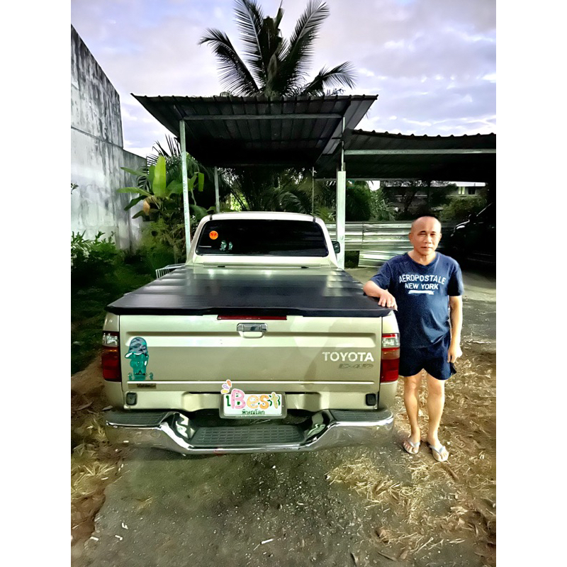 ผ้าใบปิดท้ายกระบะ Toyota Tiger D4D แคป 5 คาน