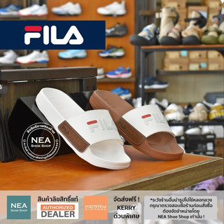 [ลิขสิทธิ์แท้] FILA LEAT Sandal [M] NEA รองเท้าแตะ ฟิล่า แท้ ชาย