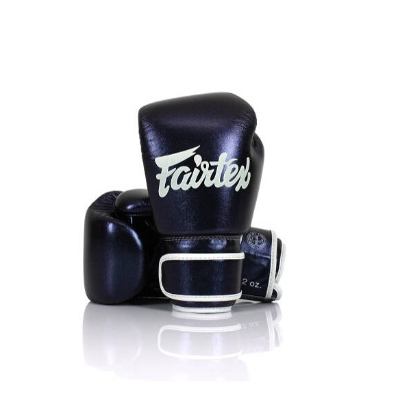 หนังแท้ นวมชกมวย  Fairtex Muay Thai Boxing Gloves BGV12 - Aura Limited ED Genuine Leather (กล่องAura หมด) (No Aura Box)