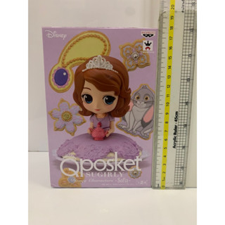 Qposket Sugirly Disney Characters - Sofia (B)  แท้ มือ 1 มุมกล่องบุบ