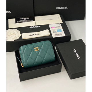 ✅#Chanel wallet  ✅Grade : ออริ หนังแท้💯 ✅size :12cm