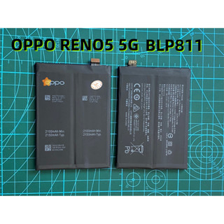 thumma1234 แบตอ๊อปโป้ Battery For OPPO Reno5（5G）BLP811 2150mAh แบตเตอรี่ Oppo Reno5