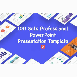 100+ Sets Professional Powerpoint Presentation Premium Slides Templates Bundle Koleksi Template PowerPoint