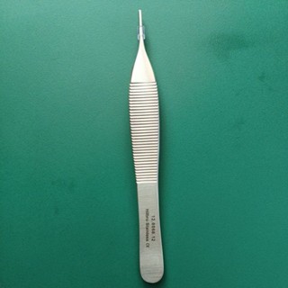 Hilbro 12.0066.12 ADSON BRAIN FORCEP SERRATED 12cm คีบไม่เขี้ยว