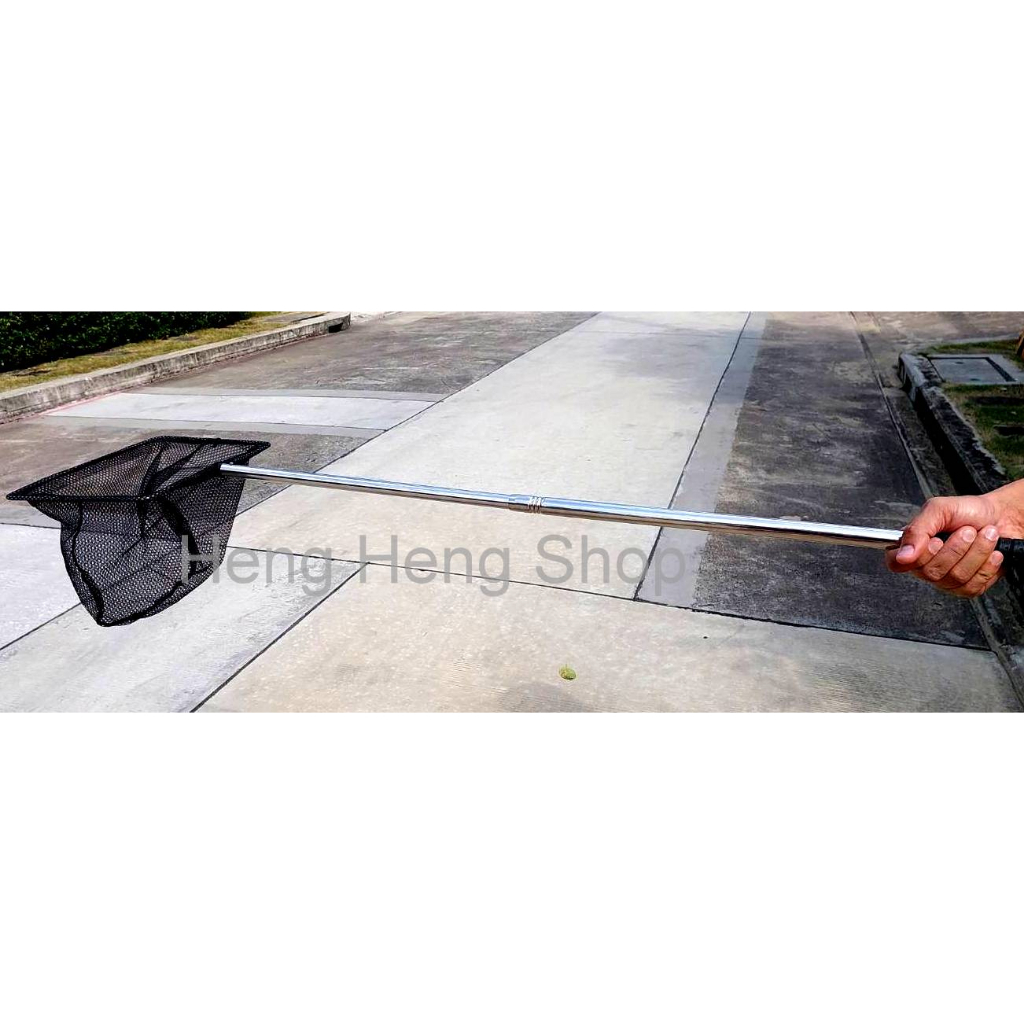 กระชอนตักปลา ขนาด 12 นิ้ว, 14 นิ้ว ( 30.5 เซนติเมตร) ด้ามยาว54เซนติเมตร