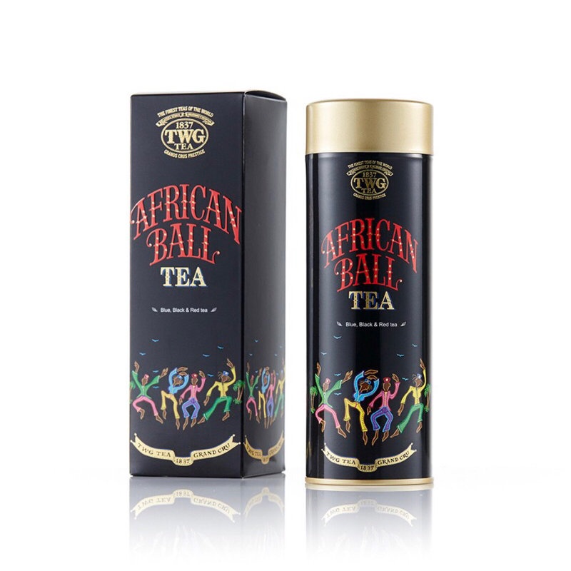 TWG Tea | African Ball Tea  | Haute Couture Tea Tin Gift 100g / ชา ทีดับเบิ้ลยูจี ชา แอฟริกัน บอล ที บรรจุ 100 กรัม