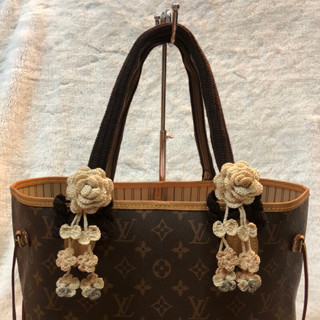 หูถักกระเป๋า  LV neverfull, Coach เแฮด์เมด สวย แน่น