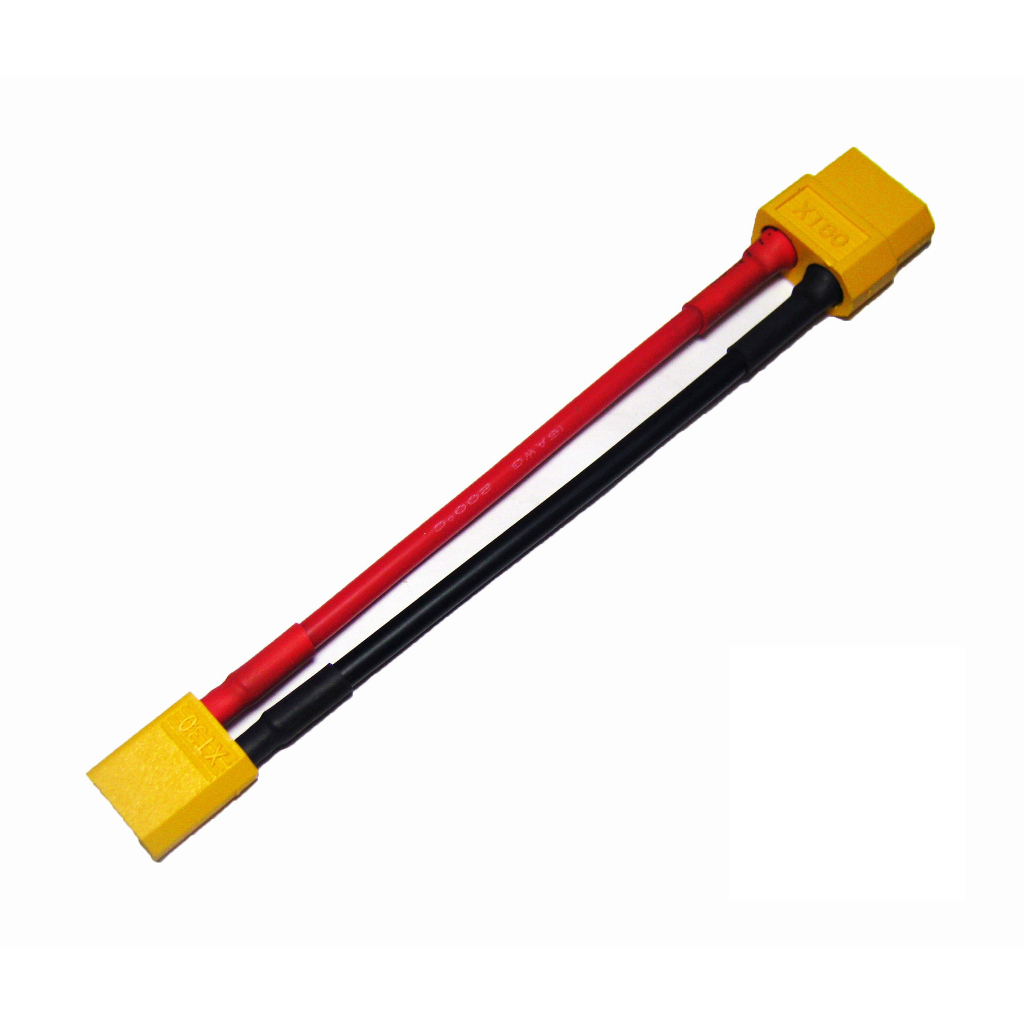 [[ส่งจากไทย]] XT30 to XT60 , Silicone Rubber Cable 16awg