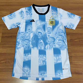 เสื้อบอล ฉลองแชมป์ อาร์เจนติน่า ARGENTINA ปี 2022/23 เกรด AAA *พร้อมส่ง*