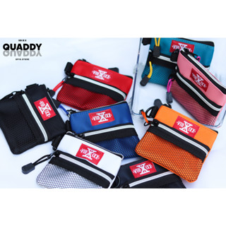 โค้ดลด2ต่อ ทักแชทเลย/ 8910 QUADDY (normal) รุ่นทึบ กระเป๋าสตางค์ กระเป๋าคล้องคอ แบงค์พับครึ่ง กระเป๋าการ์ด แถมเชือก