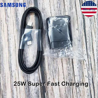 SAMSUNG® 25W Super Fast Charging with 5FT Type C Cable ชุดชาร์จซัมซุง สายชาร์จ + หัวชาร์จ Type-C Charger ที่ชาร์จ