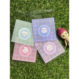 🌈อ่าน! 2/2 ถุงใส่ขนมแถบกาว ขนาด 7*7 ซม. 48 ใบ/แพ็ค
