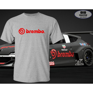 เสื้อยืด RACING เสื้อซิ่ง [เทา] [BB]