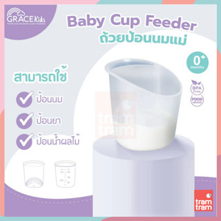 Grace Kids ถ้วยป้อนนม ป้อนยา Baby Cup Feeder Gracekids