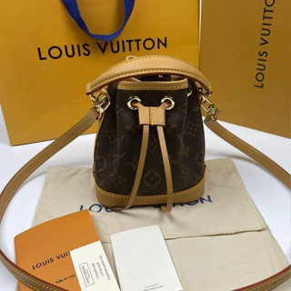 🔥ผ่อนได้🔥LV Nano Noe Monogram Size 13 cm งาน Original อุปกรณ์ Full Box Set