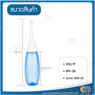 RAINBEAU ที่ฉีดก้นพกพา ที่ฉีดก้น สายชำระ ขนาดกะทัดรัด น้ำหนักเบา ใช้งานง่าย ที่รองฝาชักโครก