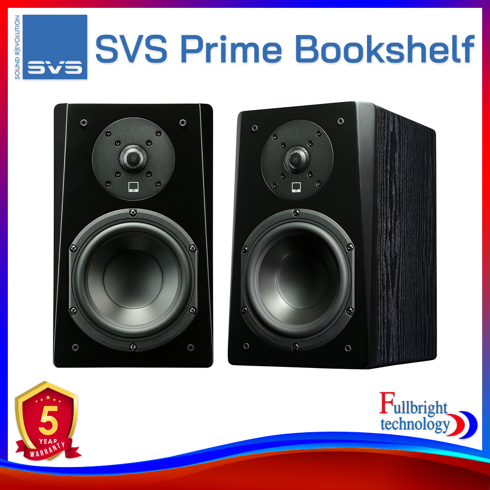 SVS Prime Bookshelf Speakers Warranty 5 years