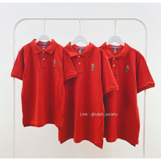 Ralph Lauren Polo Bear Cotton Mesh Polo Shirt (boy size )