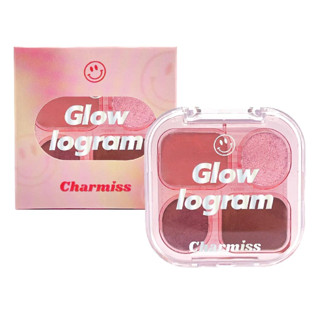 ตาโกลว์โมจิ อายแชโดว์ พาเลต ชาร์มิส Charmiss Glowlogram Eyeshadow Palette