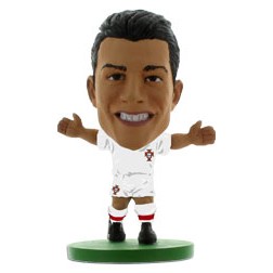 โมเดลนักฟุตบอล SoccerStarz ลิขสิทธิ์แท้ทีมชาติ Portugal - Cristiano Ronaldo ชุดเยือน limited - World Cup 2018