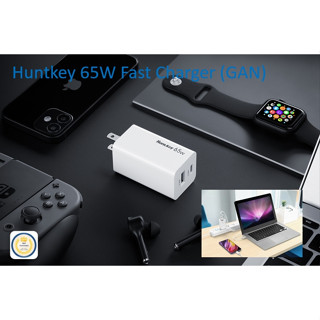 Huntkey 65W Fast Charger (1C1A) GAN รุ่นHKY-P11-06520CN01S (ของแท้ประกันศูนย์)