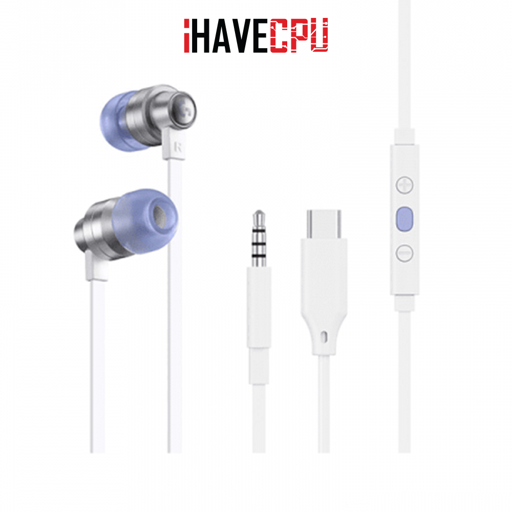 iHAVECPU HEADSET (หูฟัง) LOGITECH G333 BUFFY [INEAR] WHITE